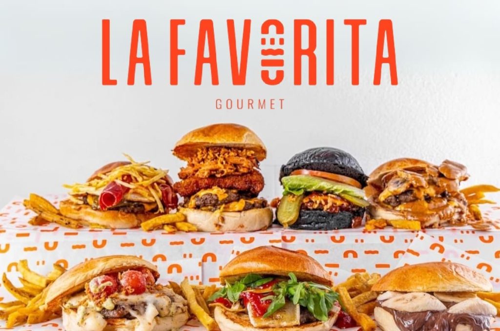 Burger con logo