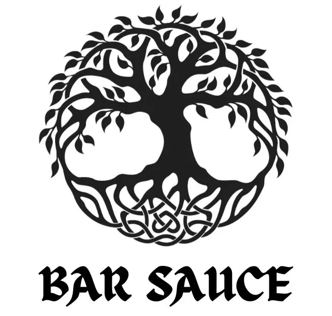 Cartel de Bar Saucve cuadrado en Villanueva del Rosario