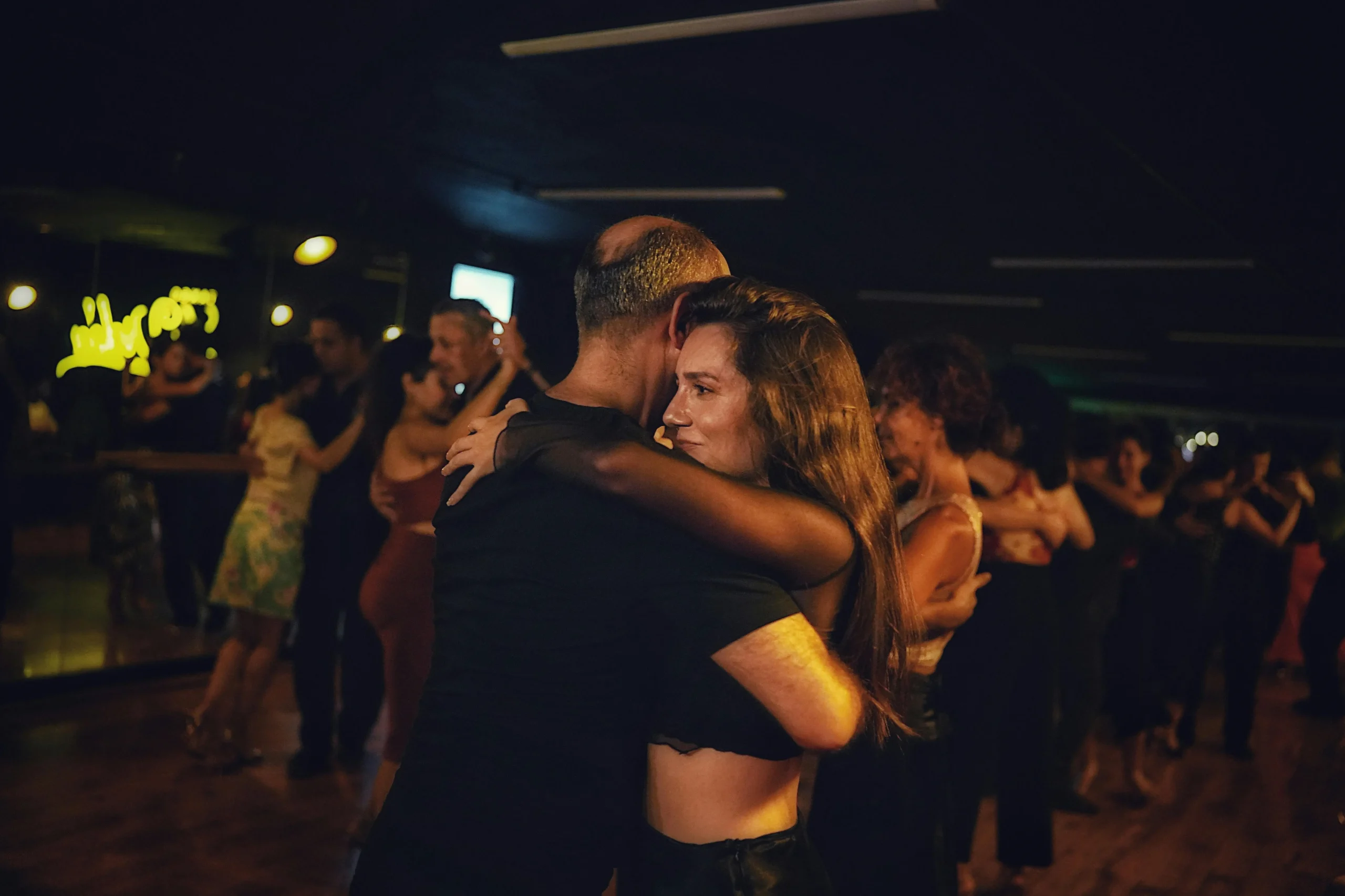 Pareja bailando de Sauce Dance En Villanueva del Rosario